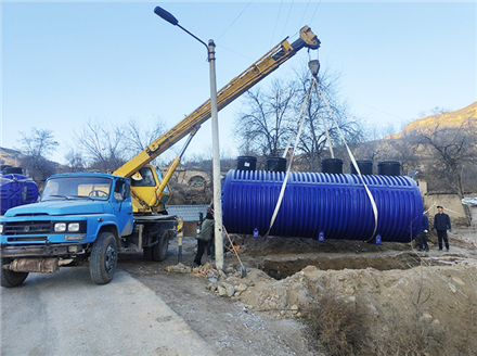 PE凈化槽應用案例 某部隊生活污水處理設備應用案例