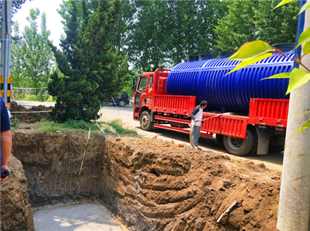 PE凈化槽應用案例 廣西企業(yè)生活污水處理設備應用案例